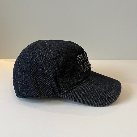 Miu miu baseball cap sun hat main image 4